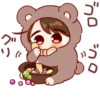 ☆Медвежонок-кYн☆ @anime_sticks :: 7