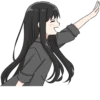 Girl with black hair long TL-EDIT :: 5