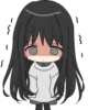 Girl with black hair long TL-EDIT :: 9