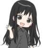 Girl with black hair long TL-EDIT :: 14
