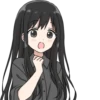 Girl with black hair long TL-EDIT :: 21