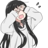 Girl with black hair long TL-EDIT :: 23
