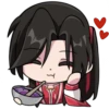 Hua Cheng genshin chibi 7