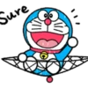Doraemon's Crayon Stickers 9