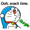 Ooh, snack time. ⇐ Gurgle