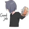 Cat girls sticker ENG :: 21