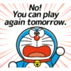 No!! - You can play. again tomorrow.
