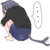 Cat girls sticker ENG :: 28