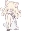 White Cat Girl 5