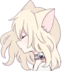 White Cat Girl 6