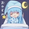 Sticker of the slant eyes & cat girl 8
