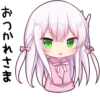 Sticker of the slant eyes & cat girl 12