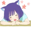 CatGirl Sticker ENG (Dark) :: 12