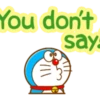 You don't say: