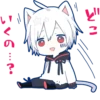Mafumafu Sticker (cat) :: 24