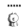BROWN & FRIENDS Message Stickers 17