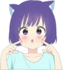 CatGirl Sticker ENG (Dark) :: 22