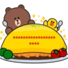 BROWN & FRIENDS Message Stickers 22