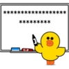 BROWN & FRIENDS Message Stickers 23