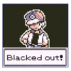 Blacked out!