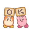 Kirby's Puffball Sticker Set 14