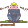 Kirby's Puffball Sticker Set 16
