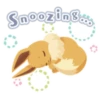 Snoozing.