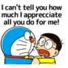 I can't tell you how. much I apprecciate [all you do for, me!|