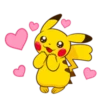 Pikachu's Lively Voiced Stickers ♪ 11