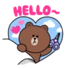 Brown & Cony Heart Melting Romance 7