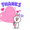 Brown & Cony Heart Melting Romance 11