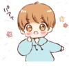 Sticker of a boy and a girl :: 7