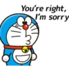 You're right, I'm sorry