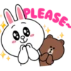 Brown & Cony Heart Melting Romance 24