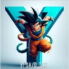 Abecedario Goku 🐉🐲 5