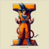Abecedario Goku 🐉🐲 6