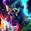★⚫⃟Skulls Neon 💀Mov⚫⃟ 9