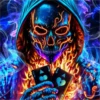 ★⚫⃟Skulls Neon 💀Mov⚫⃟ 13