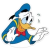 Donald Duck and Daisy @TgSticker 14