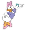 Donald Duck and Daisy @TgSticker 16