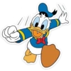 Donald Duck and Daisy @TgSticker 22