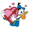Donald Duck and Daisy @TgSticker 24