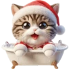 Gato Navideño🎄💞1🇵🇪Clásica 6