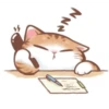 Busy Working Life of Mr. Orange Cat 9