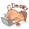 Busy Working Life of Mr. Orange Cat 10