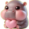 Bebé hipopótamo🦛💞1🇵🇪Clásica 12