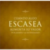 CUANDO ALGO ESCASEA AUMENTA SU VALOR (POR EJEMPLO LA HONESTIDAD)
