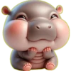 Bebé hipopótamo🦛💞1🇵🇪Clásica 14