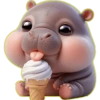 Bebé hipopótamo🦛💞1🇵🇪Clásica 15