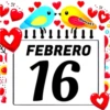 CALENDARIO FEBRERO 29
